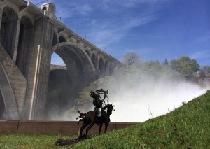 Salmon Chief Spokane Falls (Luke Wiley photo)