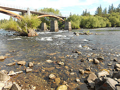 Westlink Bridge at 1500 cfs (6-9-15)