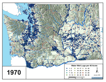 1970 Water Wells (Dept. of Ecology)